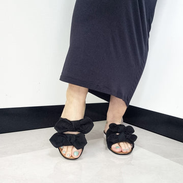 Moleca 5297-424 Slip-on Sandal in Black